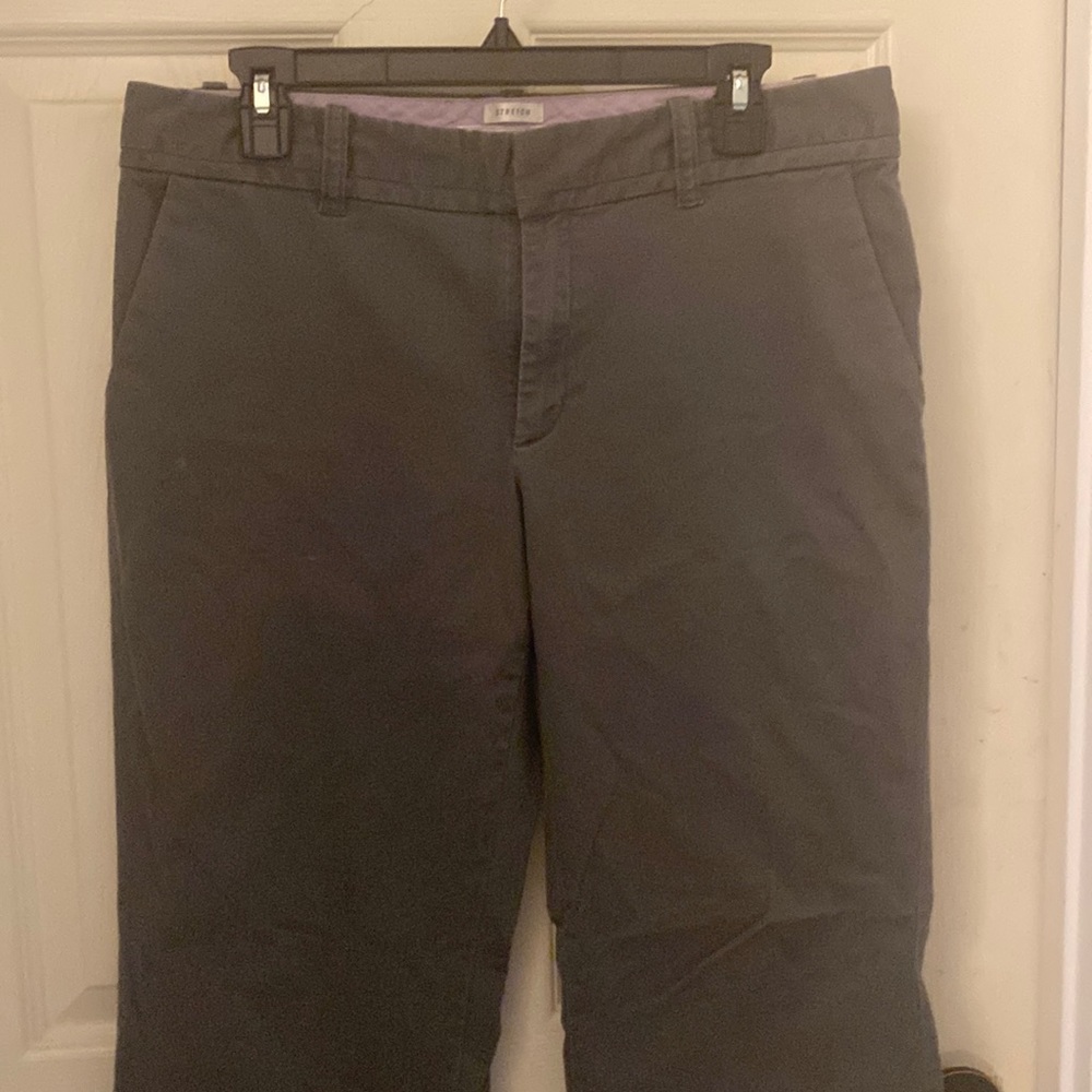 Old Navy casual pinstriped dress slacks. Size 12. Stretchy.